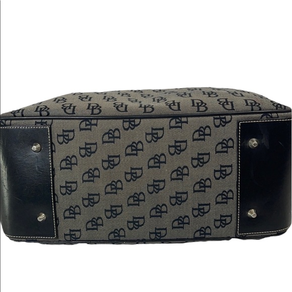 Dooney & Bourne signature canvas leather Handbag - Picture 5 of 9